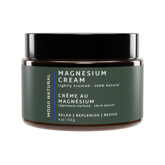 MODII Natural Magnesium Body Cream – Lemongrass – 113g (4 oz)
